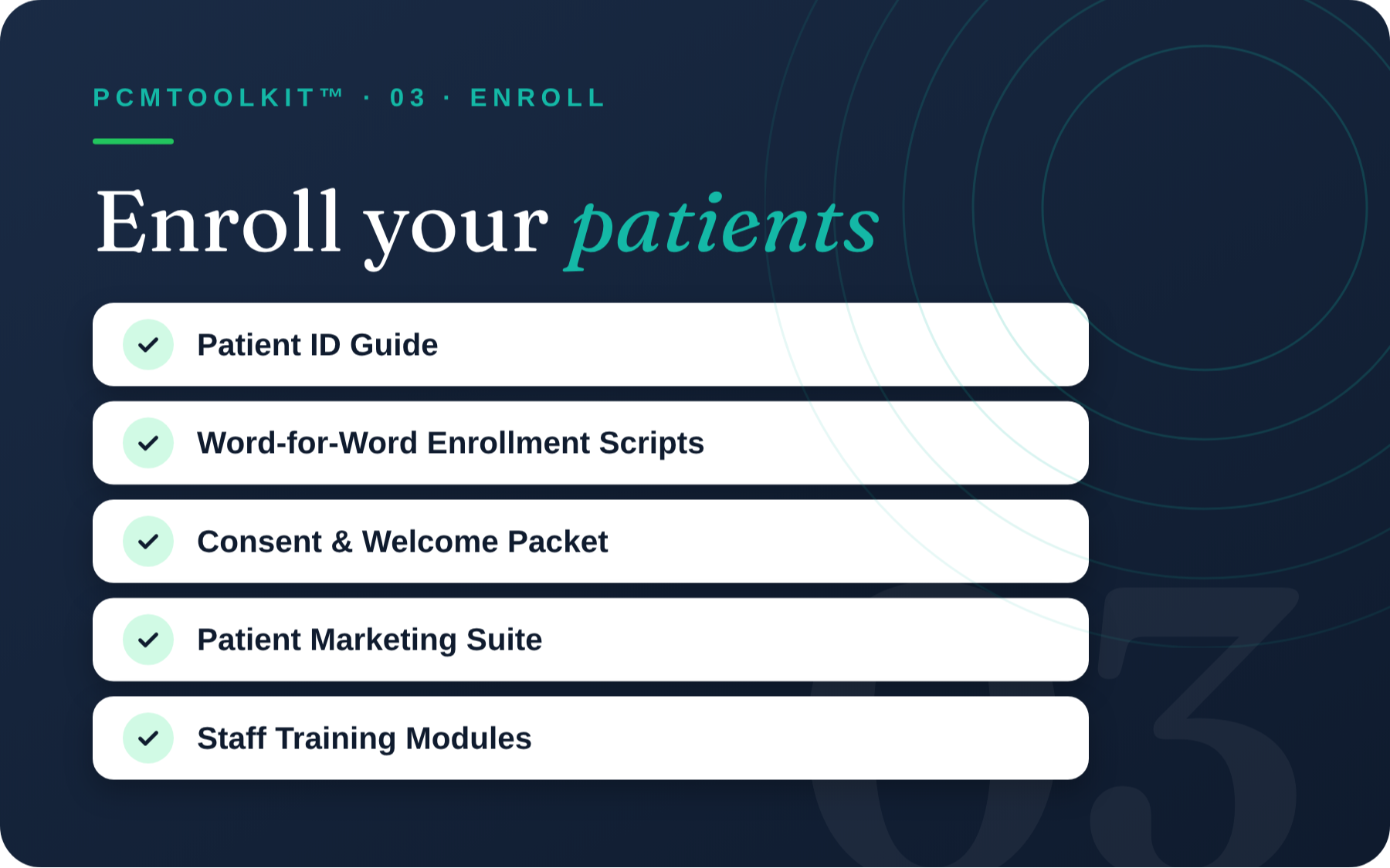 Enroll Your Patients