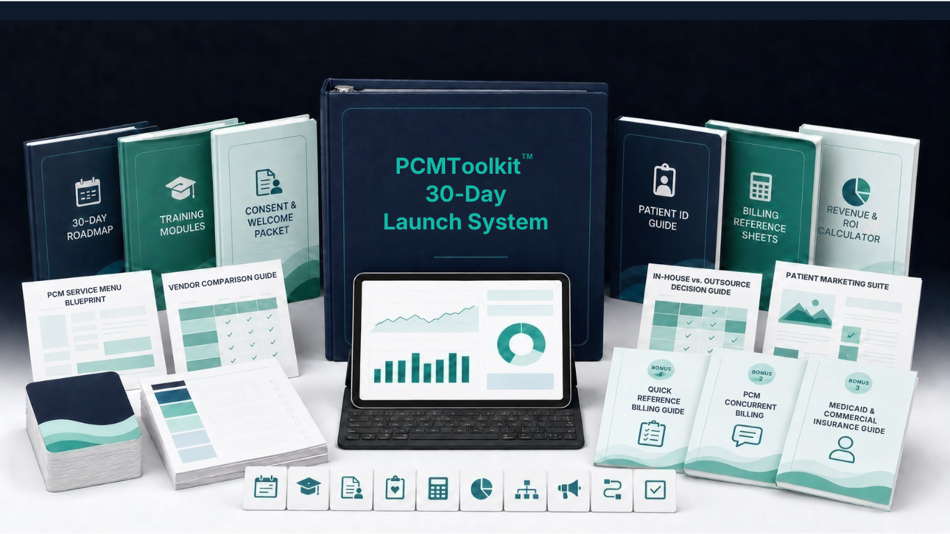 PCMToolkit 30-Day Launch System — full kit contents