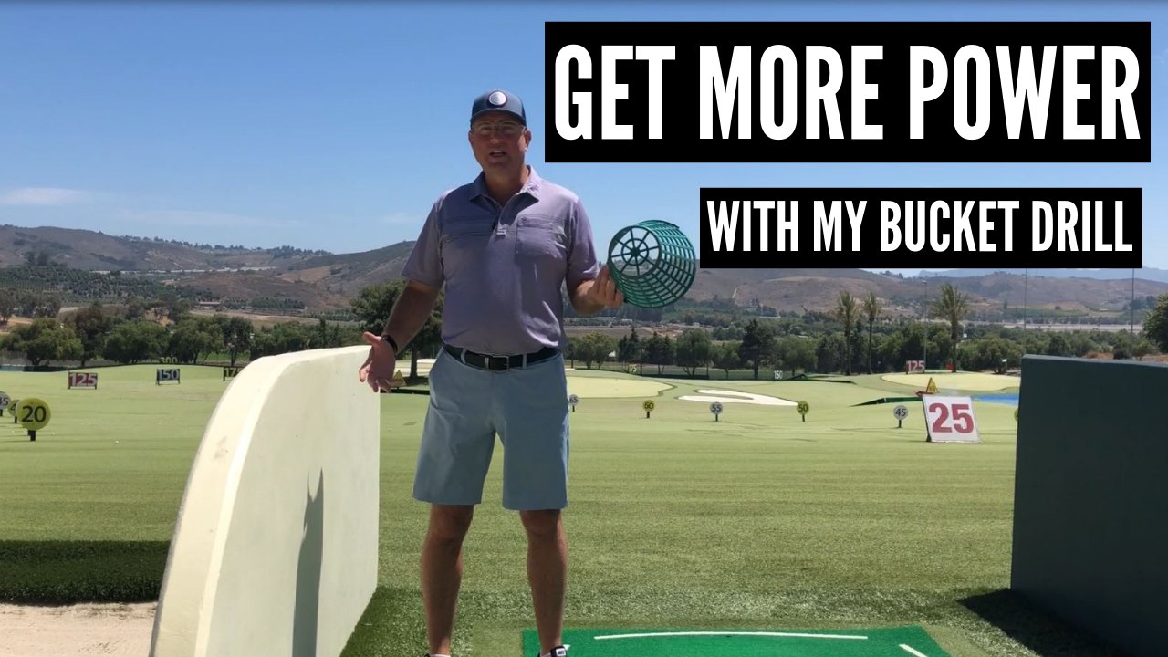 Try My Bucket Drill to Add More Power to Your Golf Swing!
