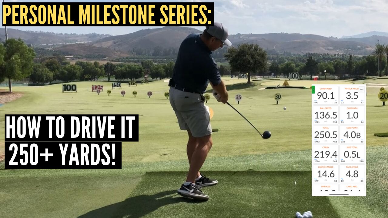 How to Drive a Golf Ball 250+ Yards!