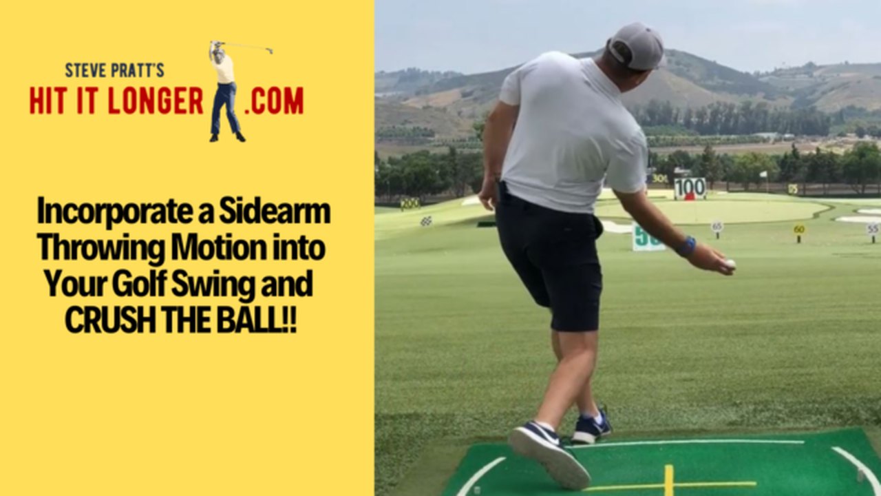 Sidearm Throw Windup and Delivery for Huge Clubhead Speed Gains