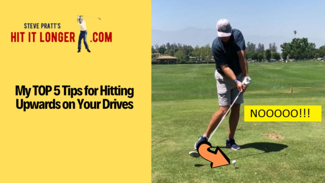 Increase Your Driving Distance Efficiency With a More Upwards Angle of Attack