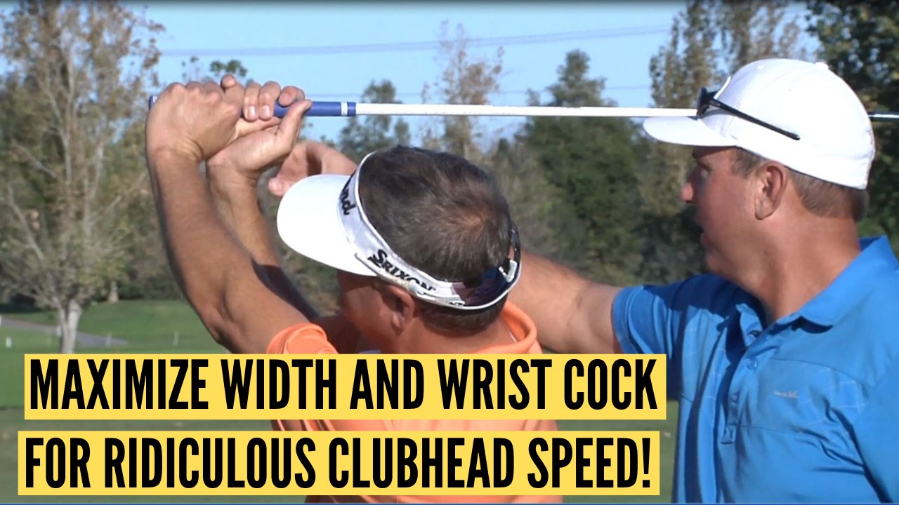 Turbo Charge Your Clubhead Speed by Building Backswing Width