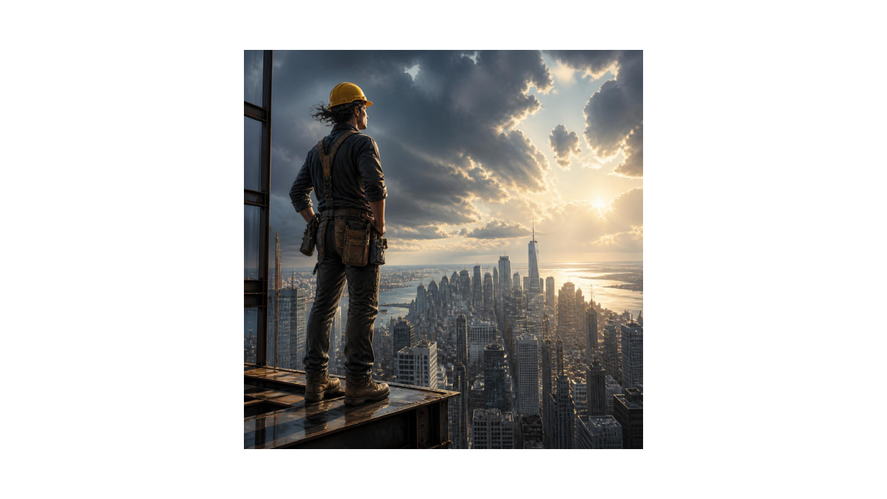 Hero in a hard hat