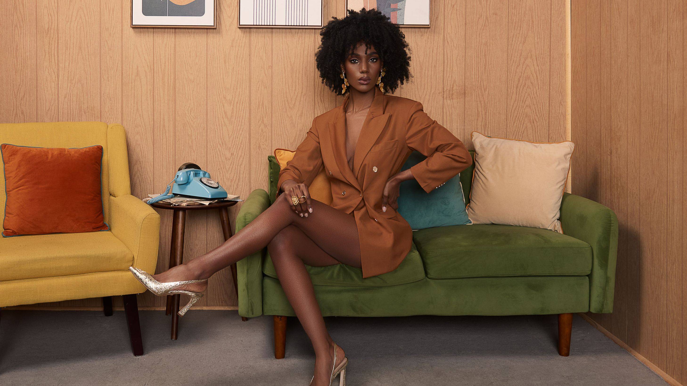 Professional runway model and coach Shay Davis