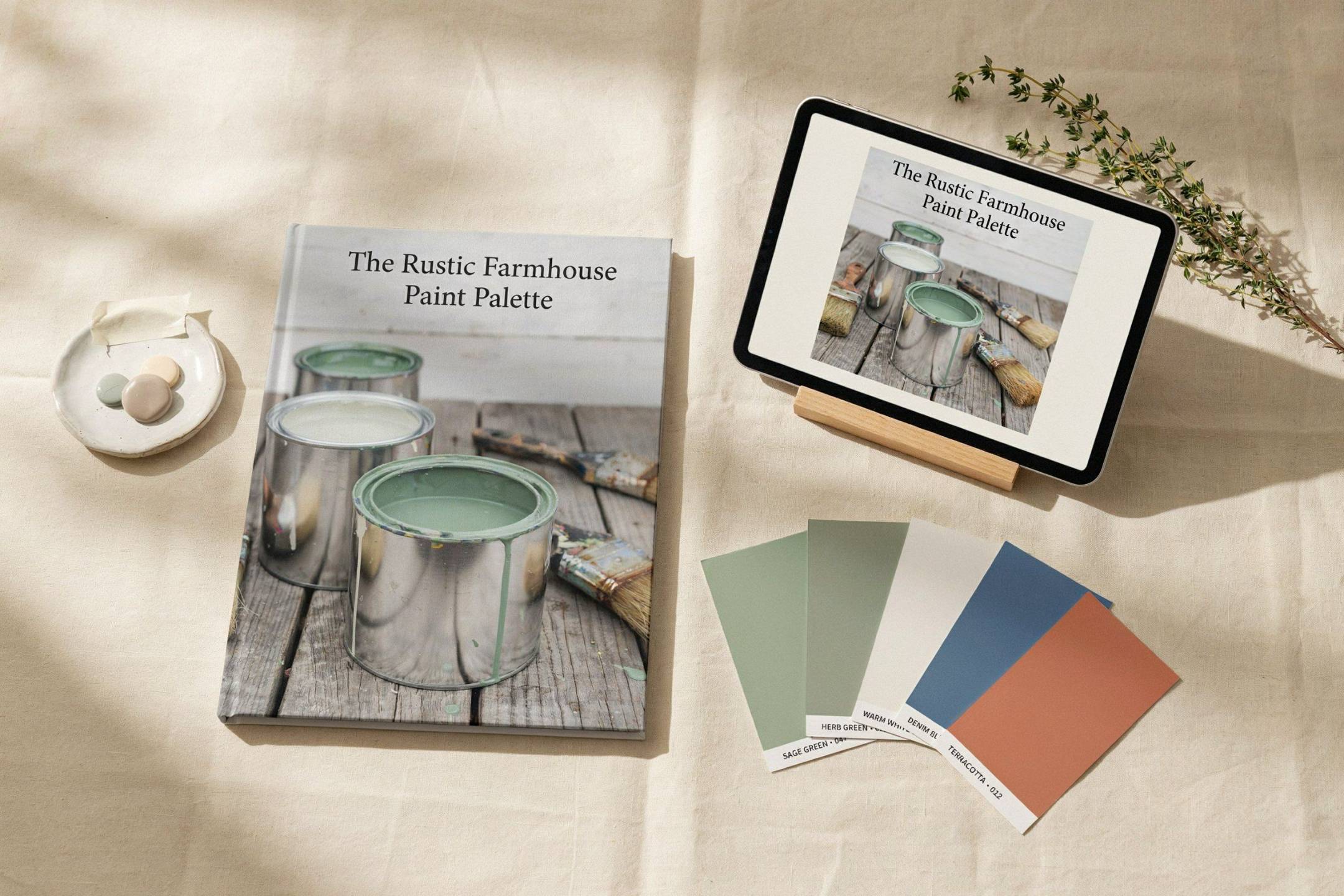 Printable swatch cards for all 16 palette colors