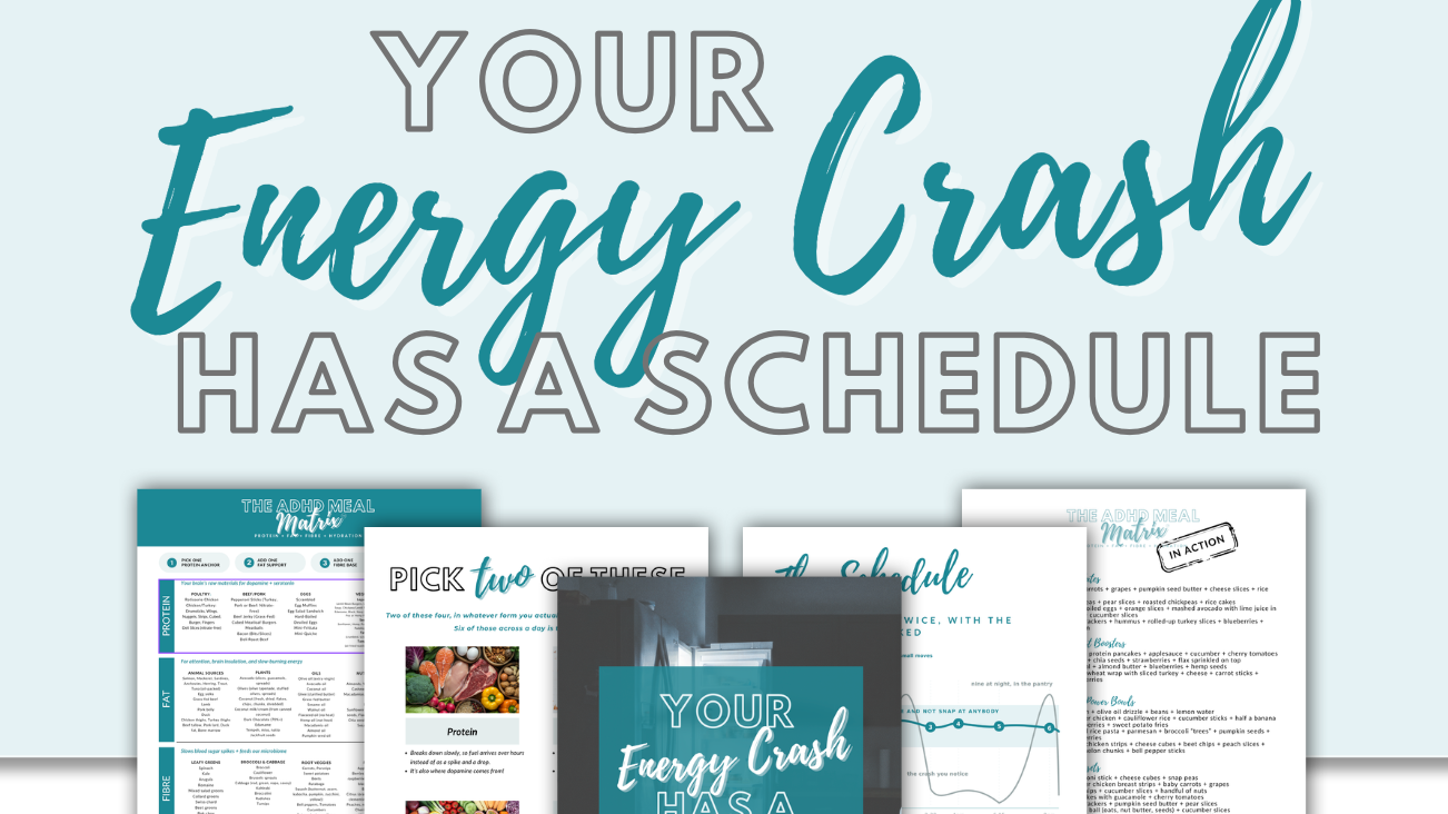 The Your Energy Crash Has a Schedule guide
