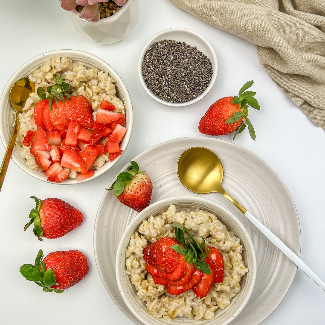 High Protein Walnut & Chia Seed Oatmeal