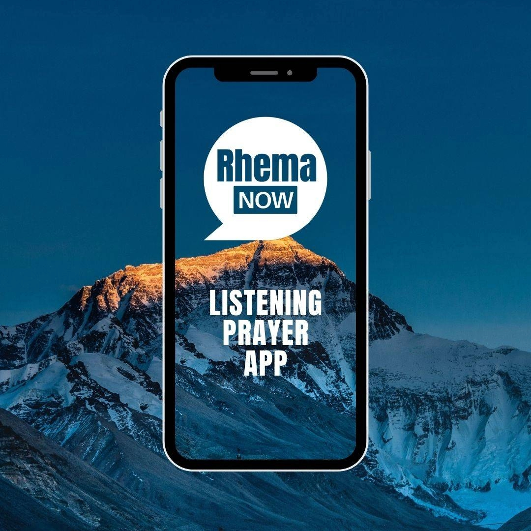 Mockup of Rhema NOW app