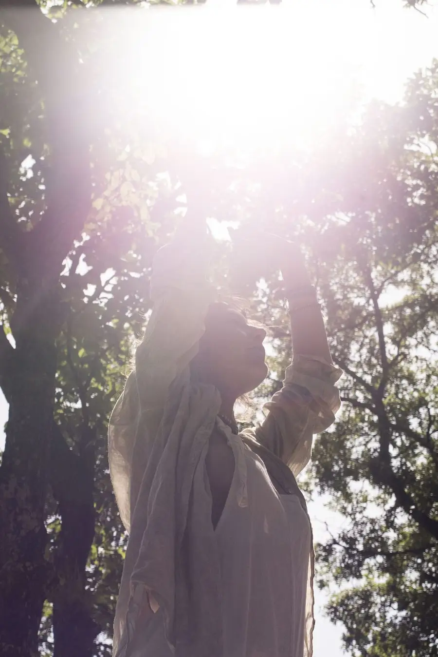 Nina Moore, walking
