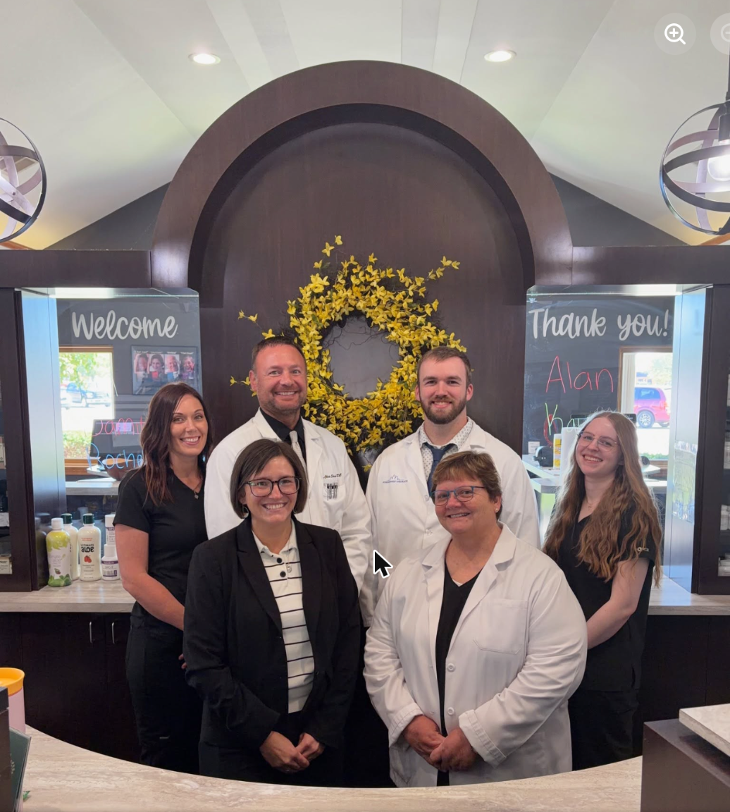 Schroeder Family Wellness Clinic front desk team