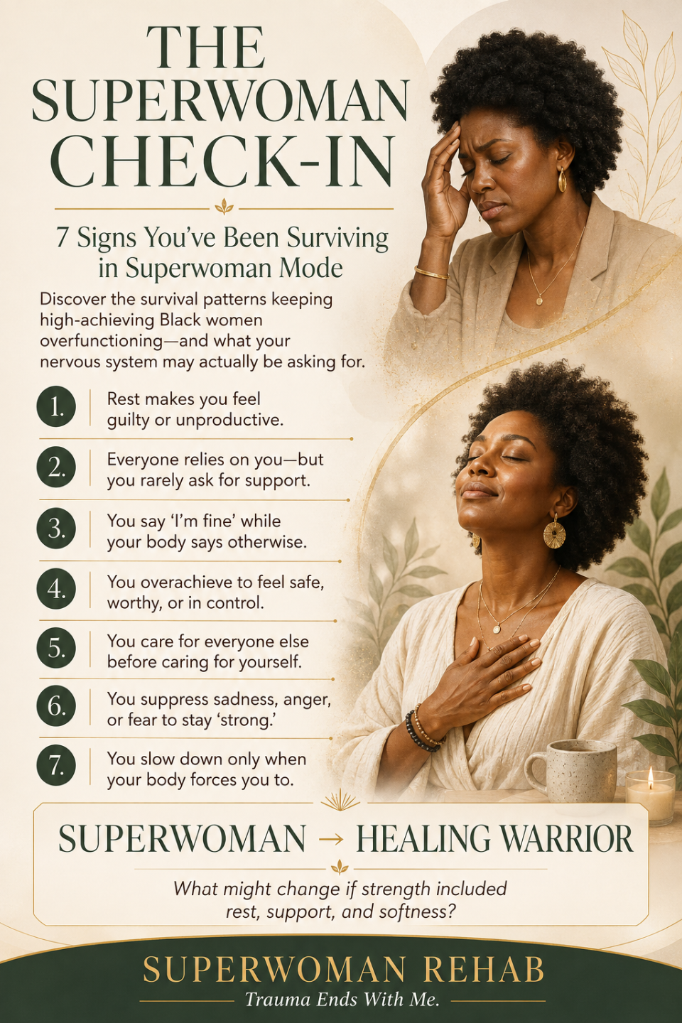 The Superwoman Check-In by Dr. Savage