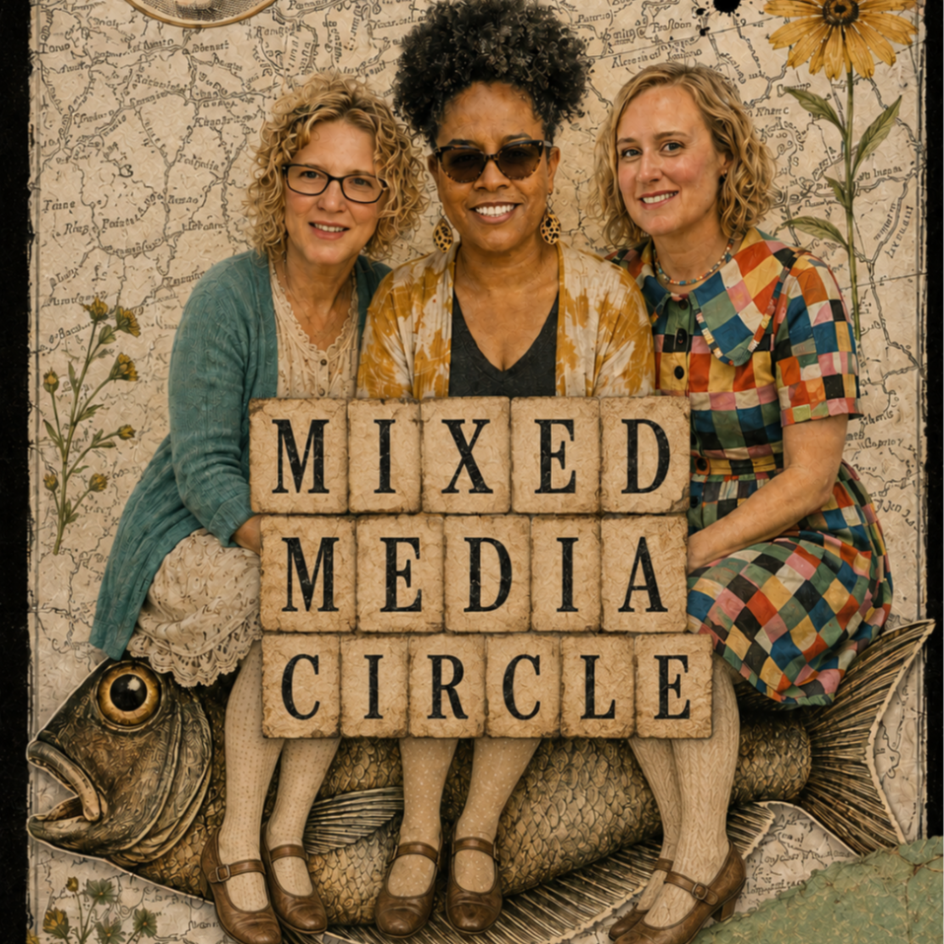 Mixed Media Circle