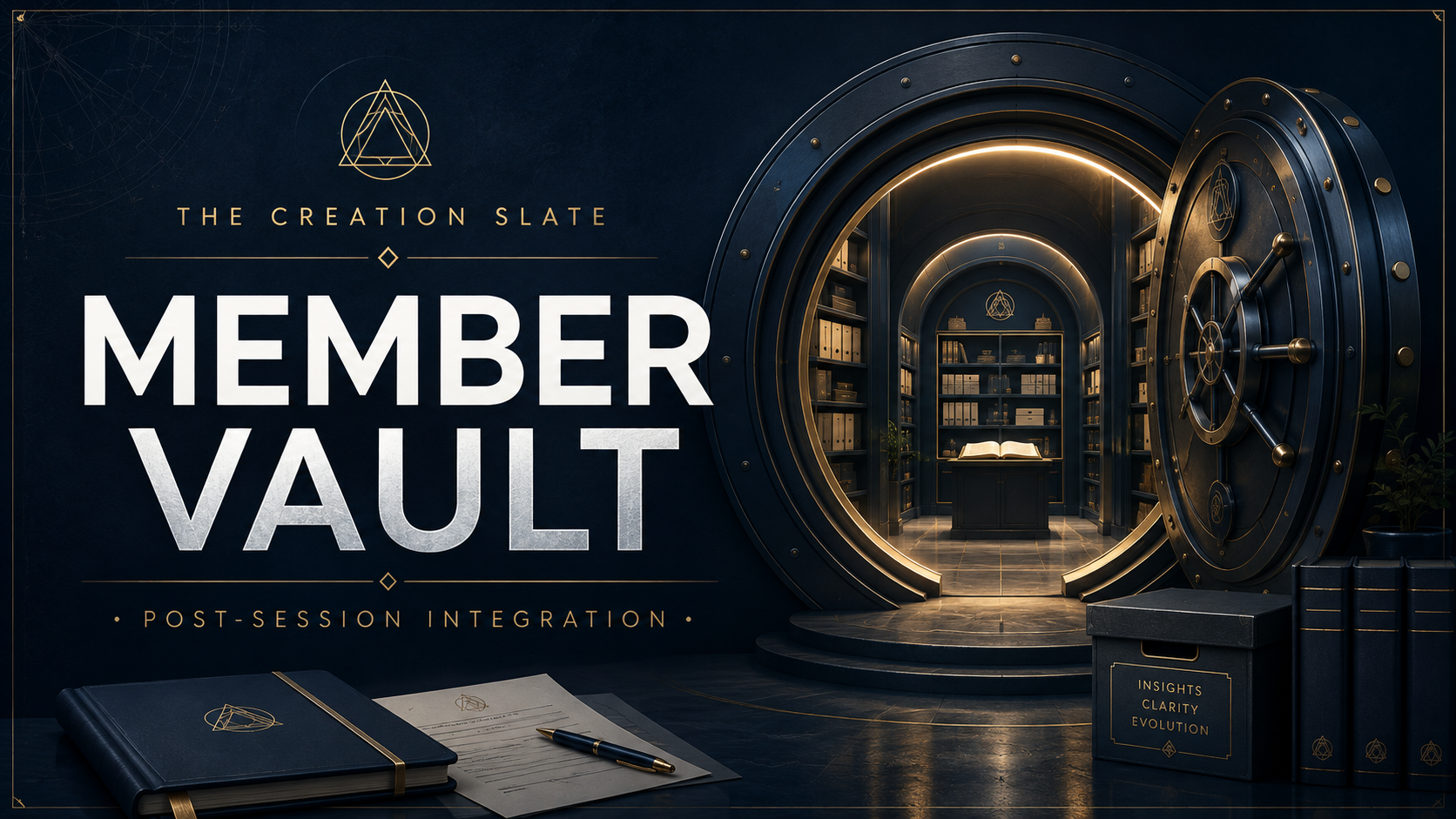 The Creation Slate Member Vault