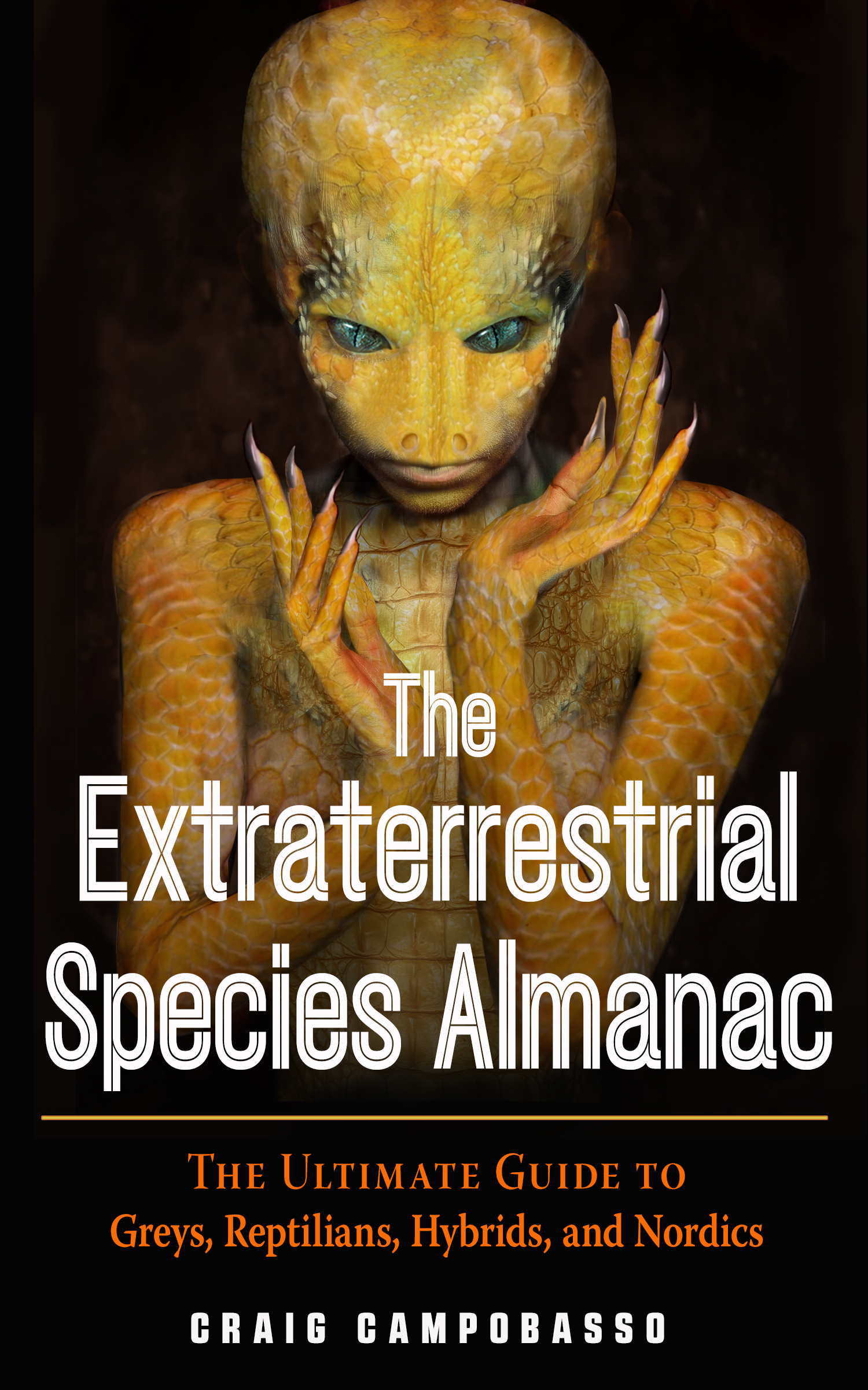 The Extraterrestrial Species Almanac — book cover by Craig Campobasso