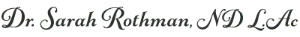 Dr. Sarah Rothman logo