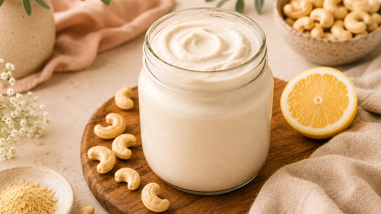 Cashew Sour Cream Charity's Vegan Kitchen