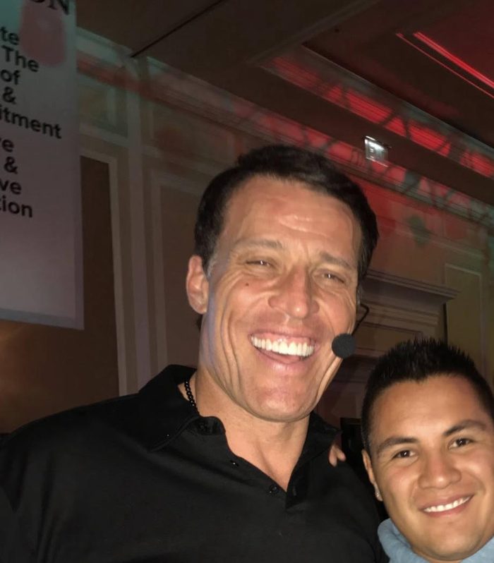 Con Tony Robbins
