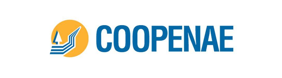 Logo de Coopenae, organización cliente de Karen Mathieu