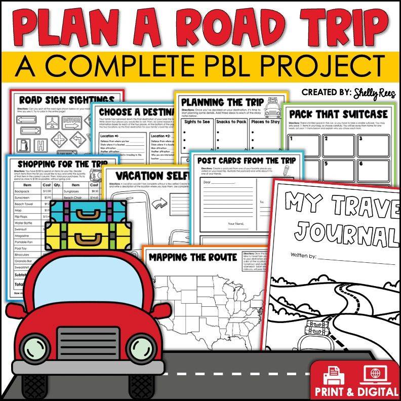Project-Based Learning Units - 4th and 5th grade resource cover