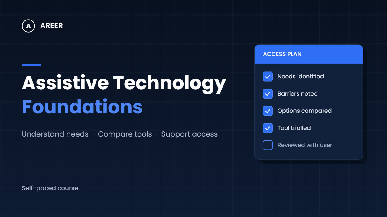 Assistive Technology Foundations course logo