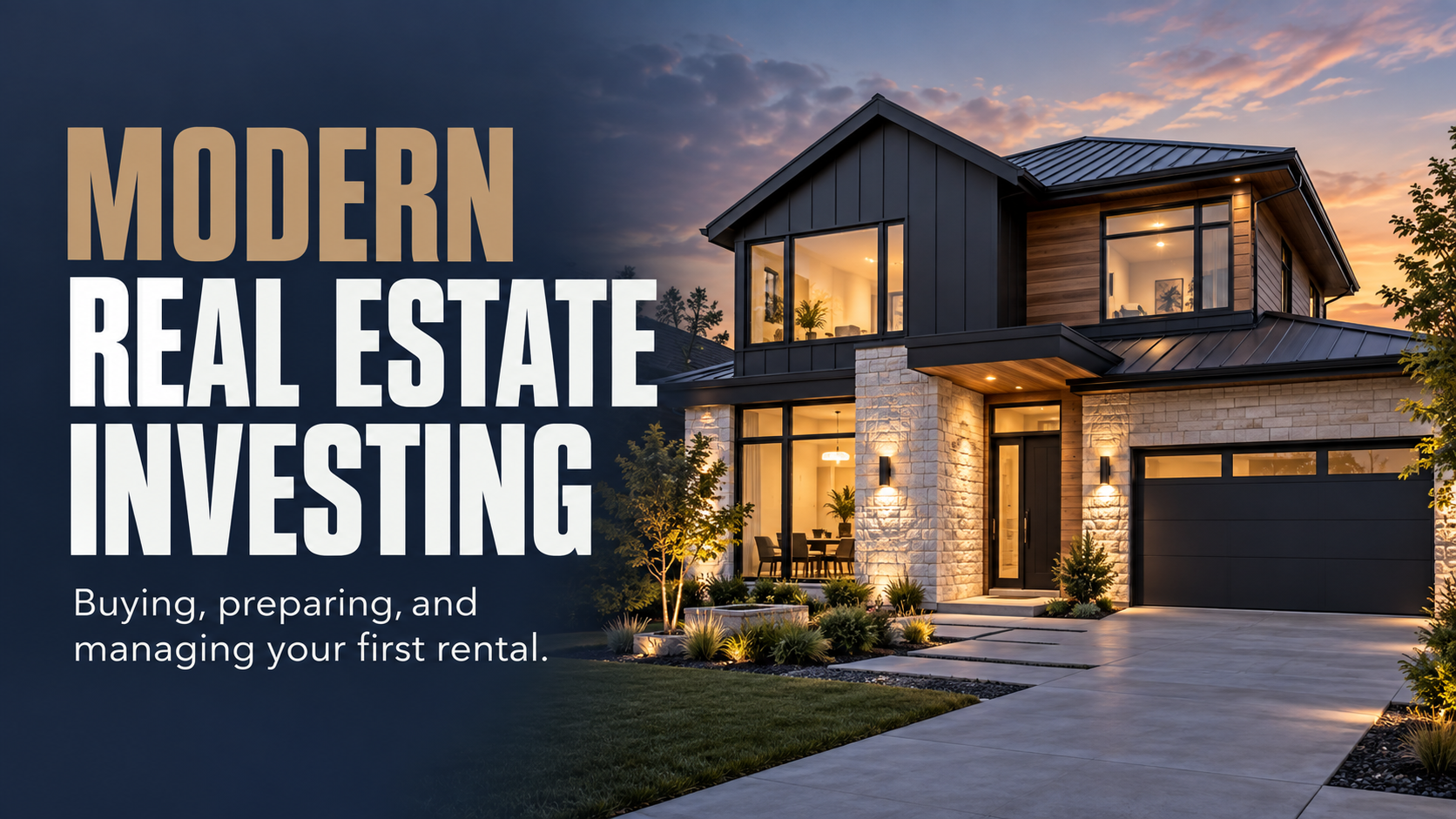 Modern Real Estate Investing course cover