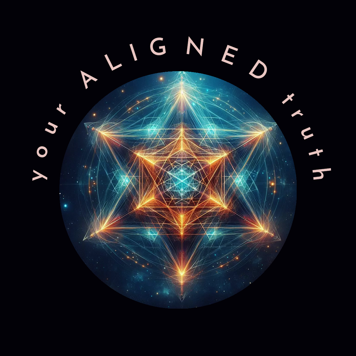 Your Aligned Truth - logo with text