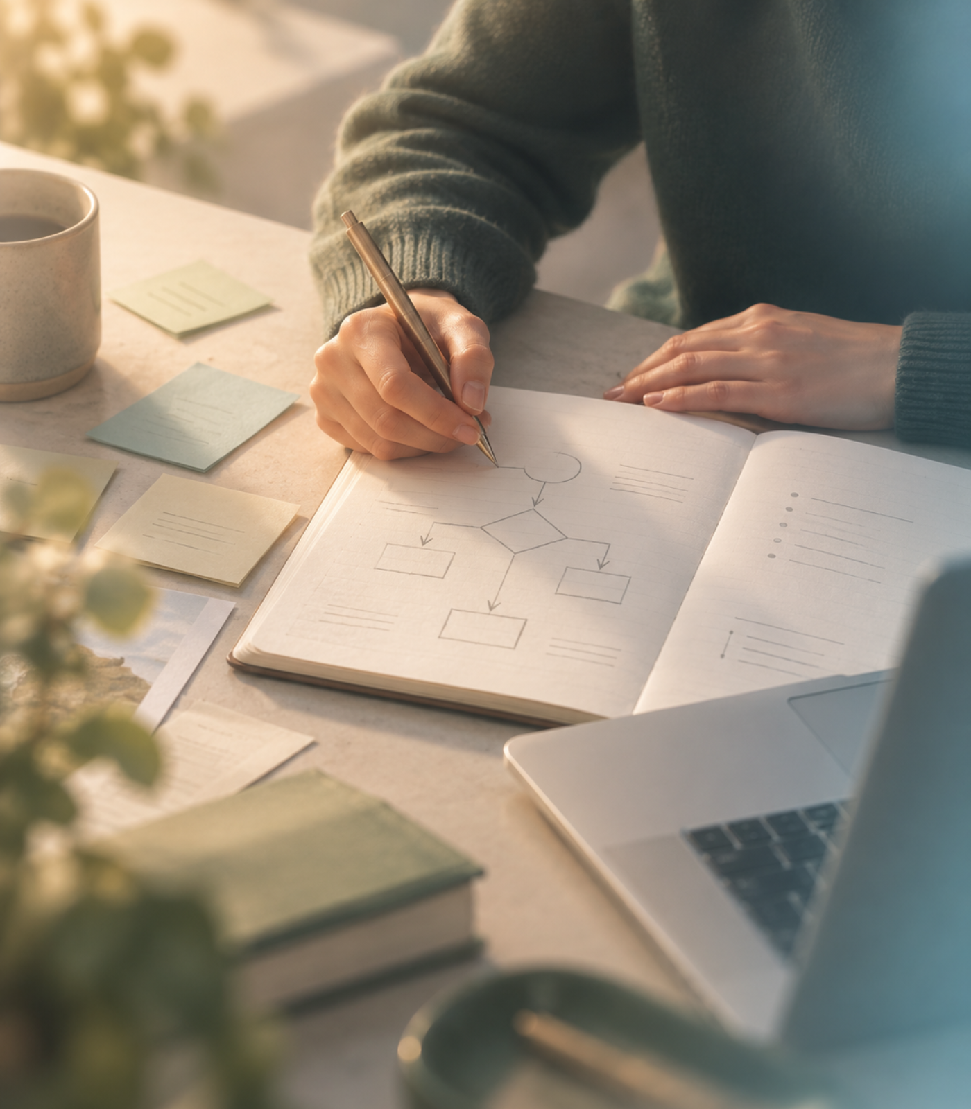 Building a working system during a course