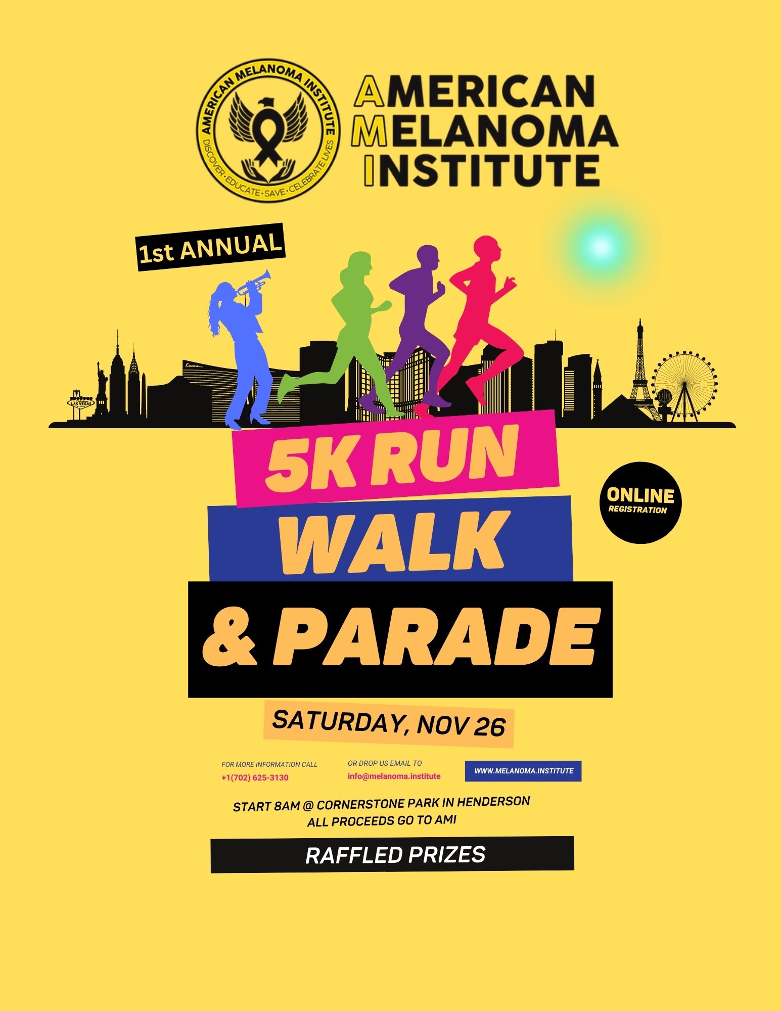 Marching for Melanoma: 5k Run, Walk, Jog to Eradicate Skin Cancers