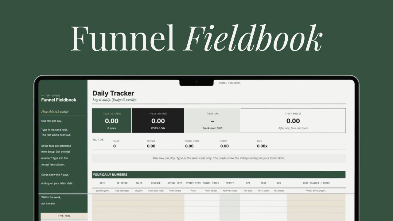 The Funnel Fieldbook preview