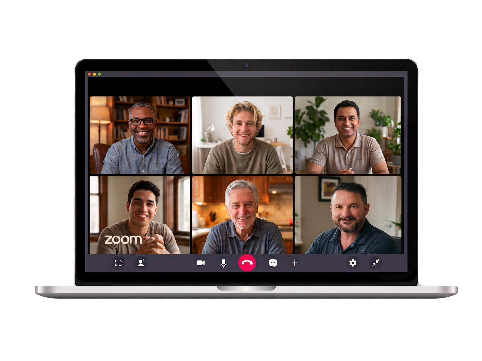 Darren leading an online coaching group