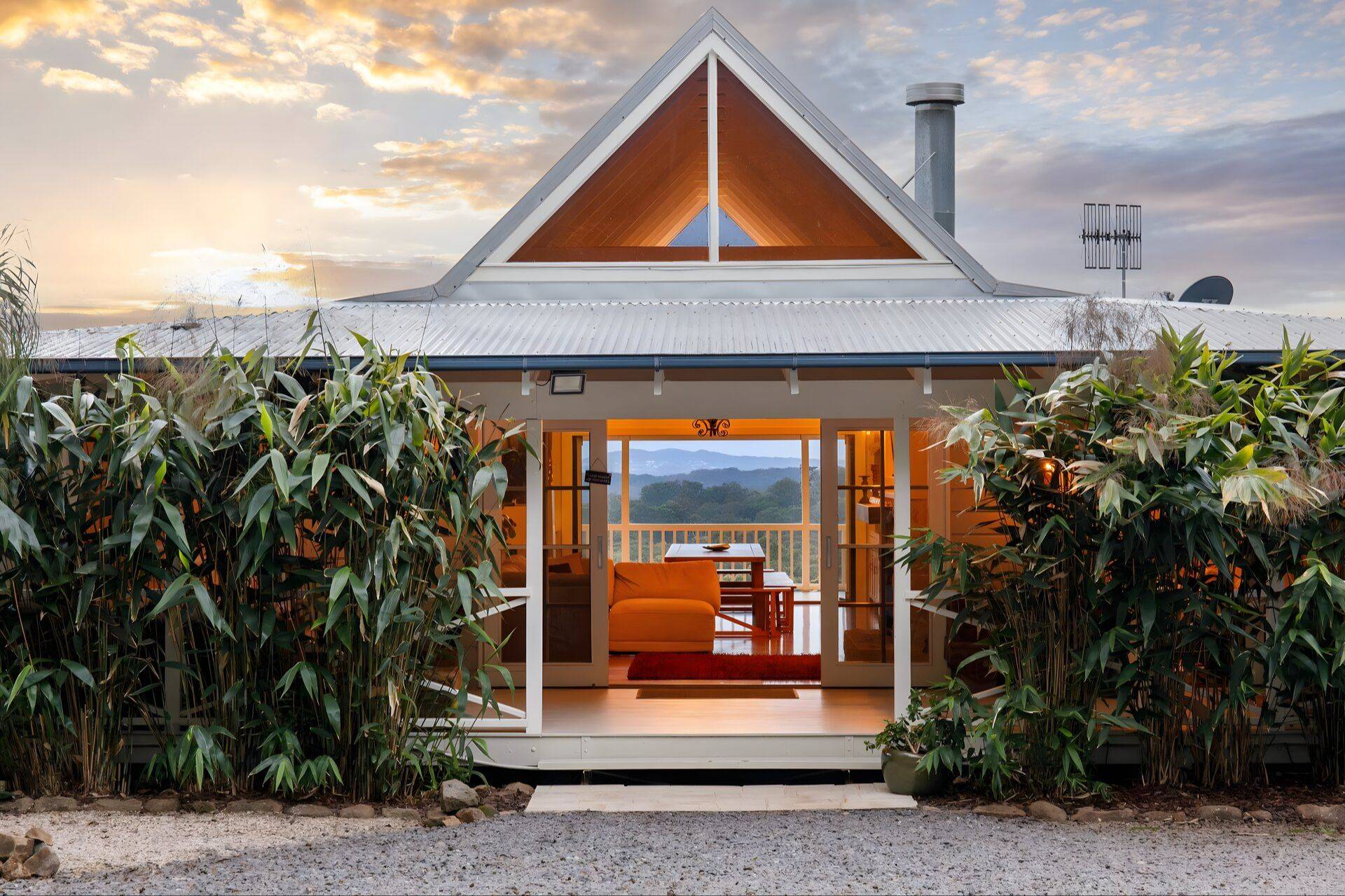 The retreat property in the Noosa hinterland