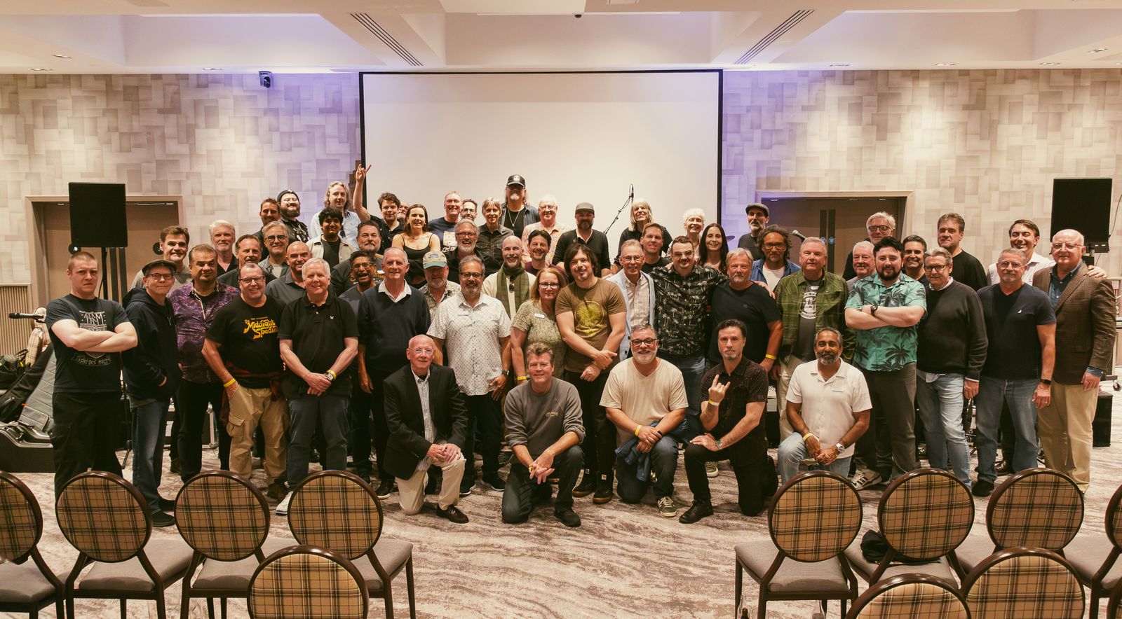 Everyone together at Guitar Dreams 2026, photo 1 of 2