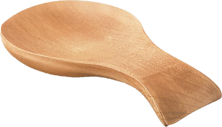 Wooden spoon rest