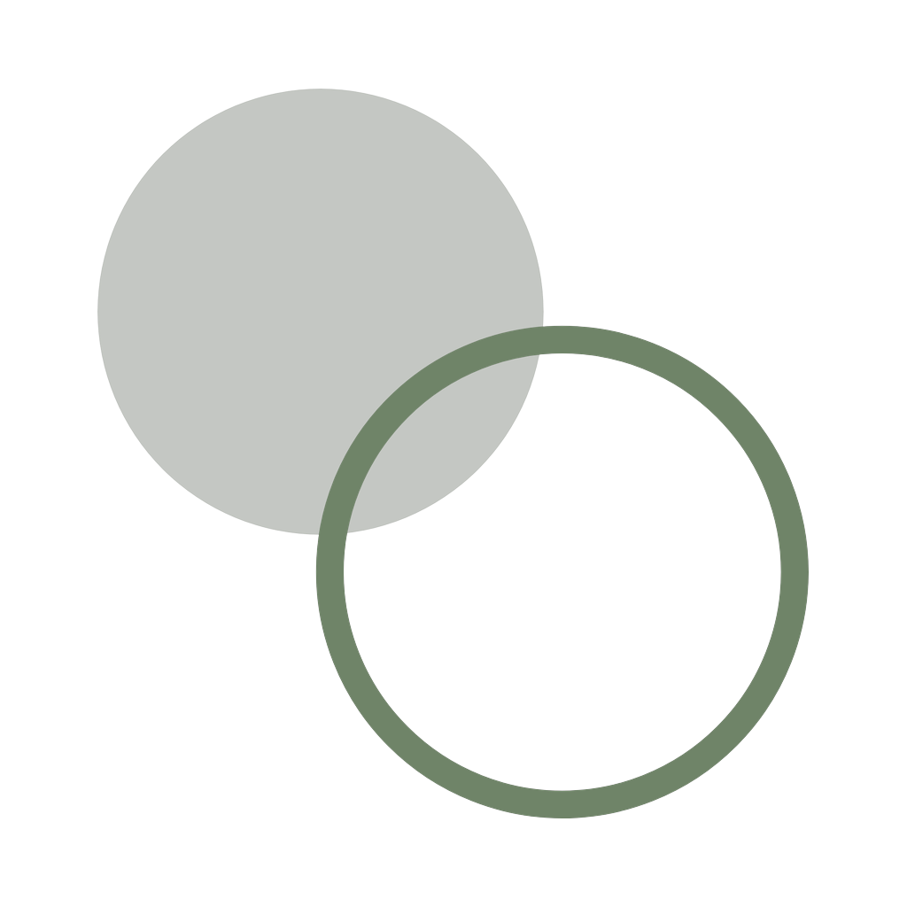 The connected circles