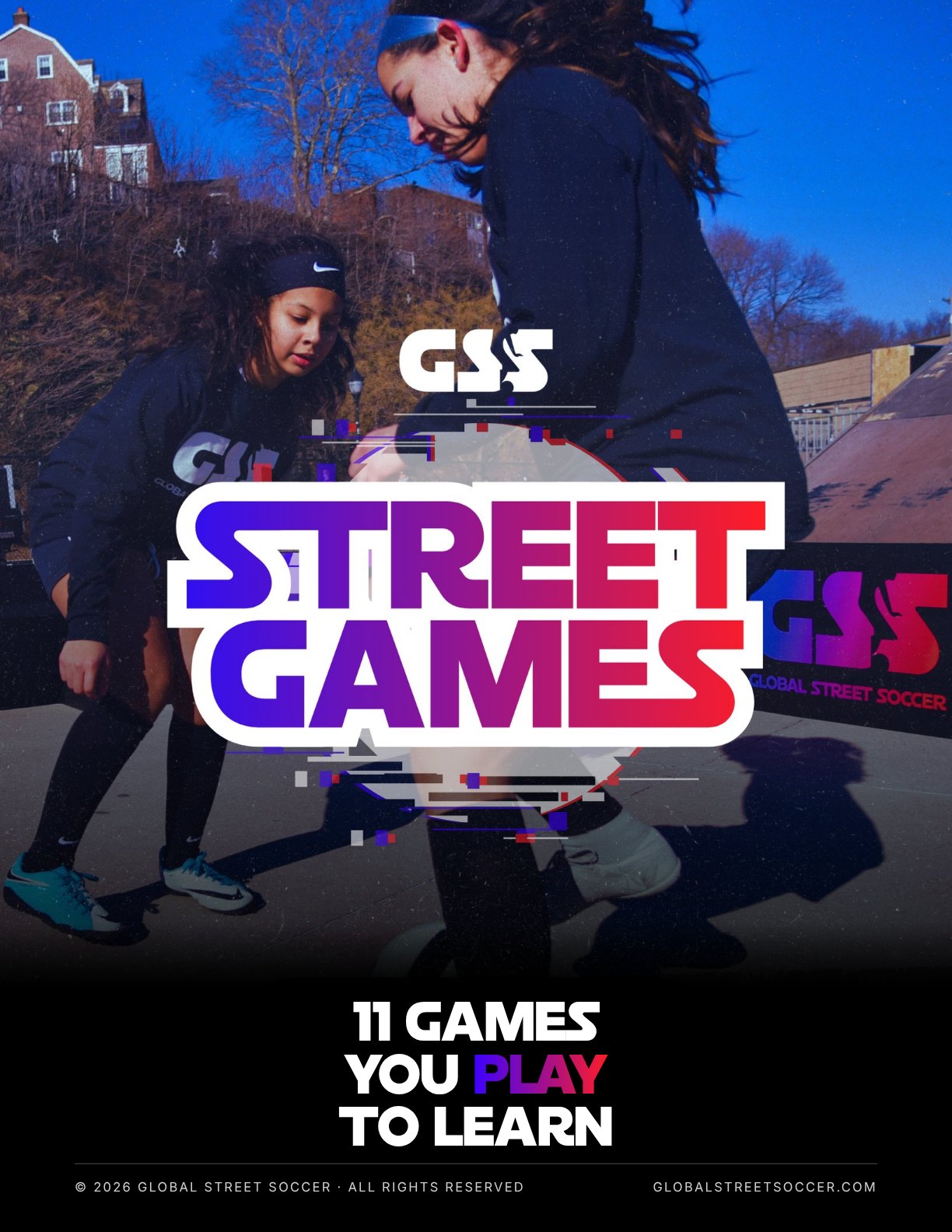 Street Games Playbook cover: 11 games you play to learn