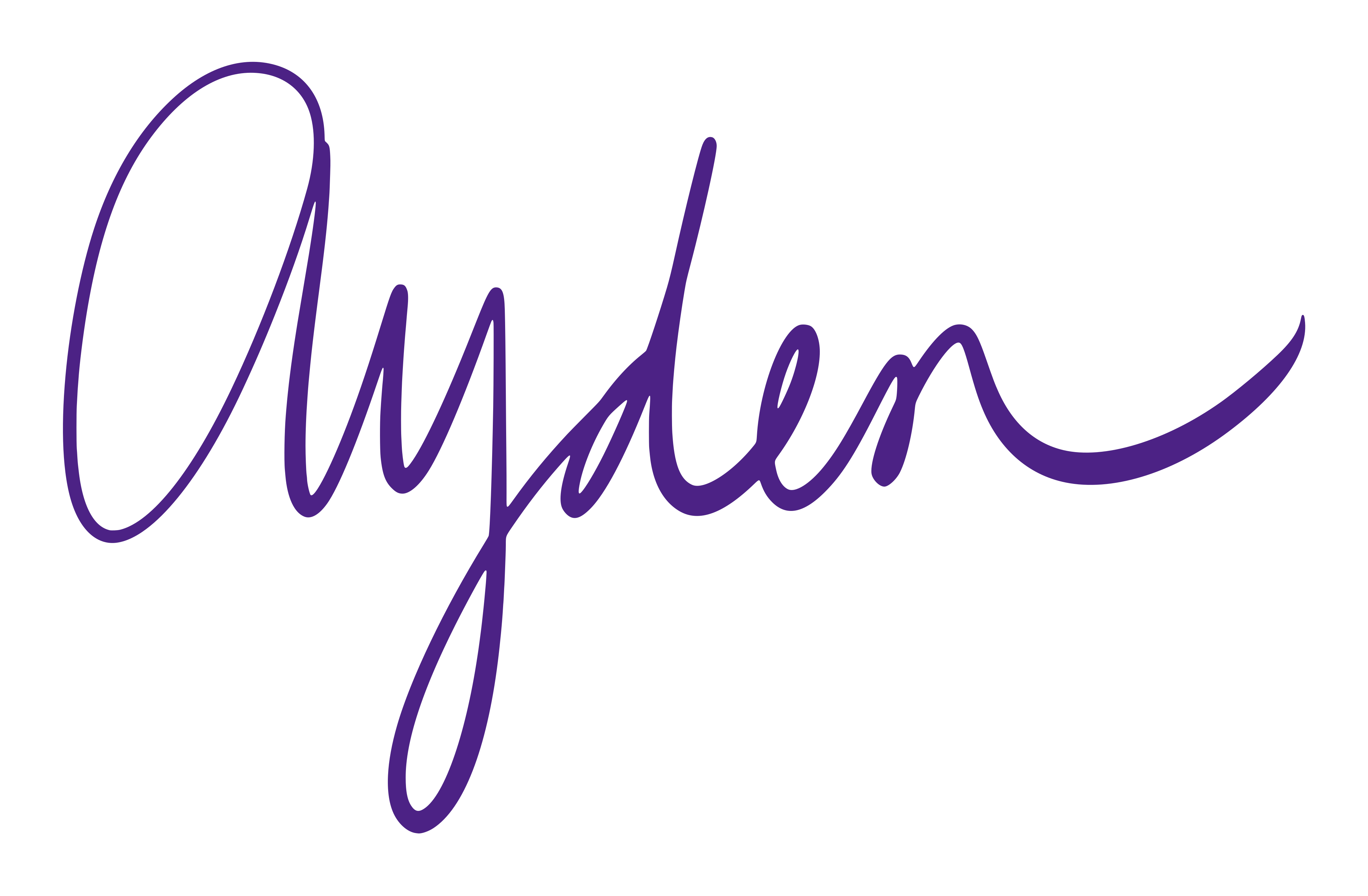 Ayden’s signature