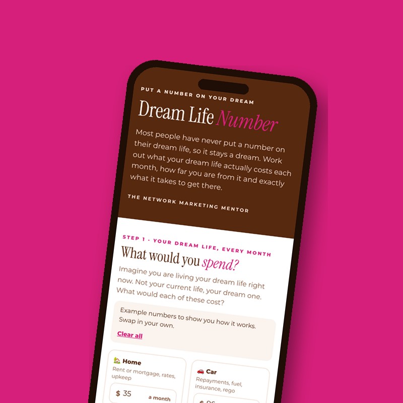 Dream Life Number calculator