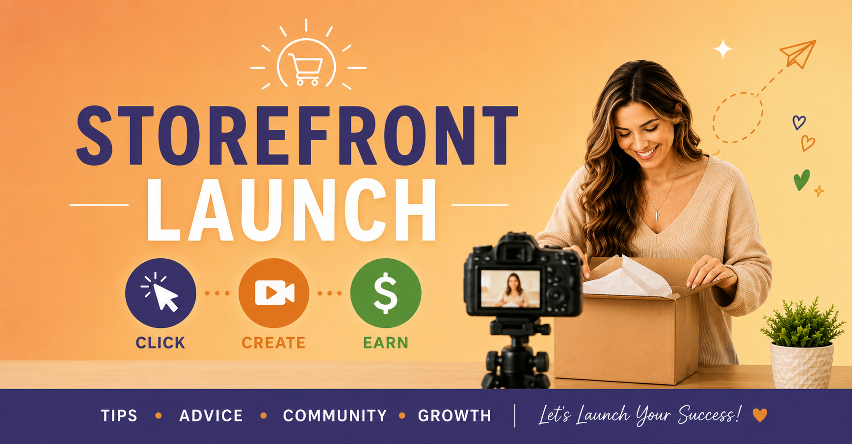 Join the Storefront Launch Facebook group