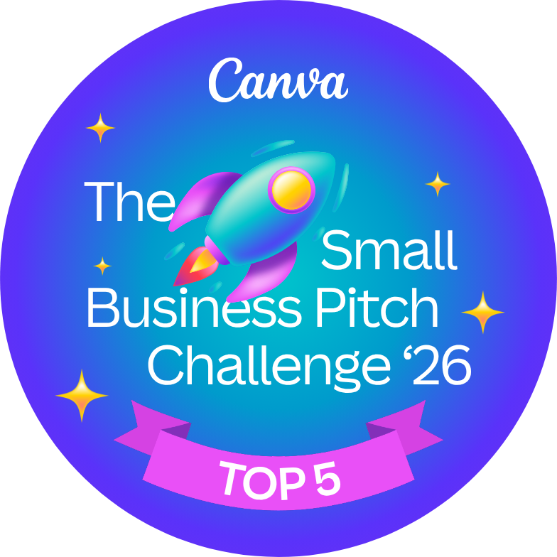 Top 5, Canva Small Business Pitch Challenge 2026