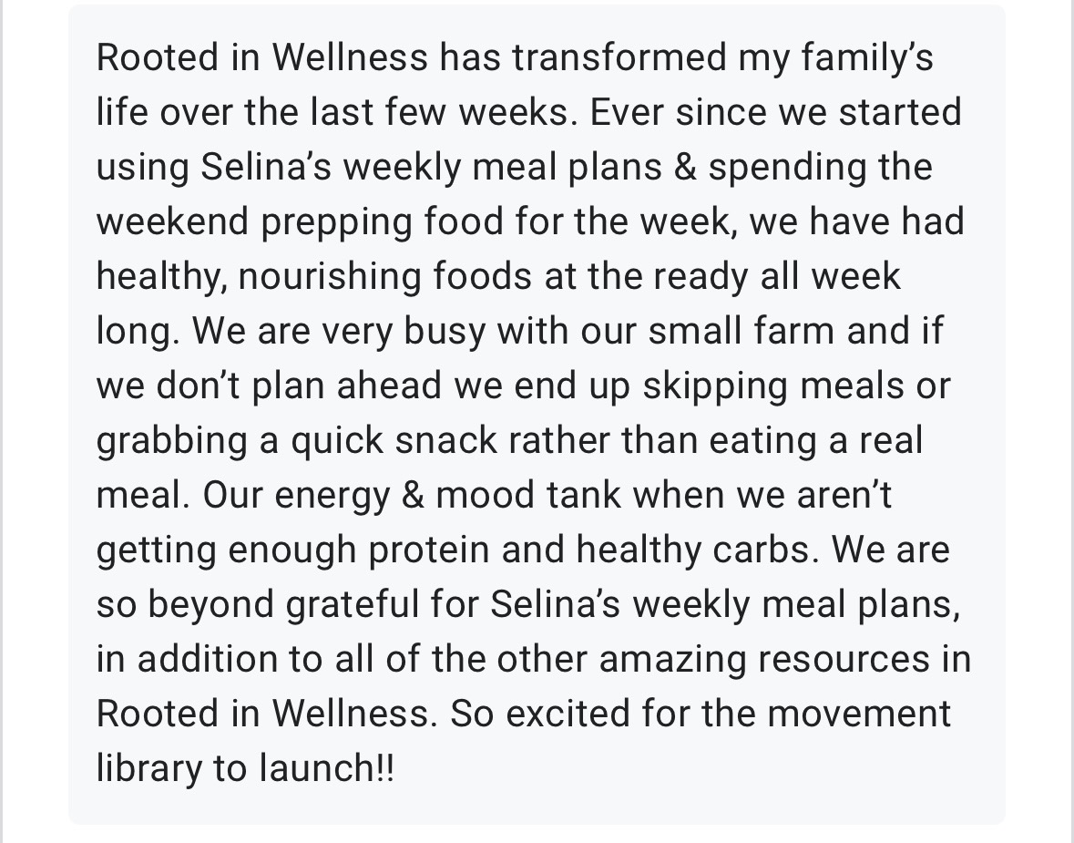 A message from a community member