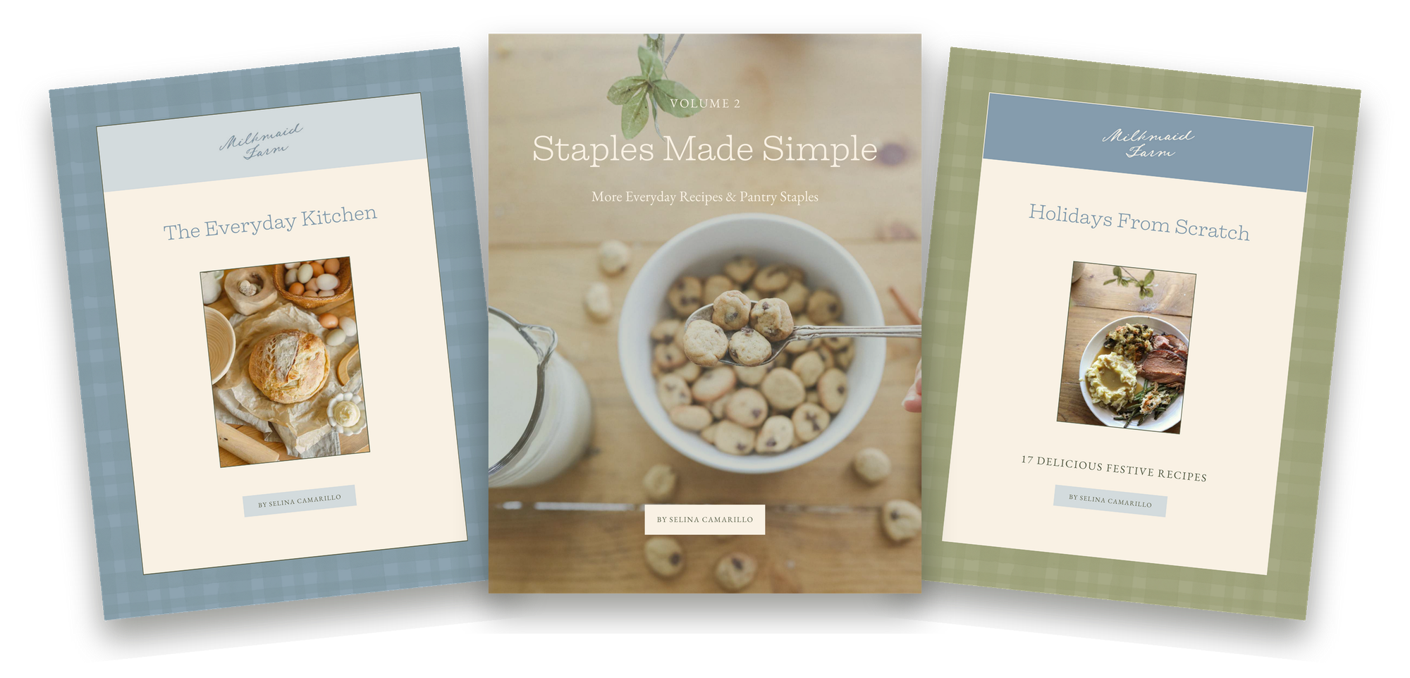 The Cooking from Scratch Bundle: The Everyday Kitchen, Staples Made Simple Vol. 2 and Holidays from Scratch