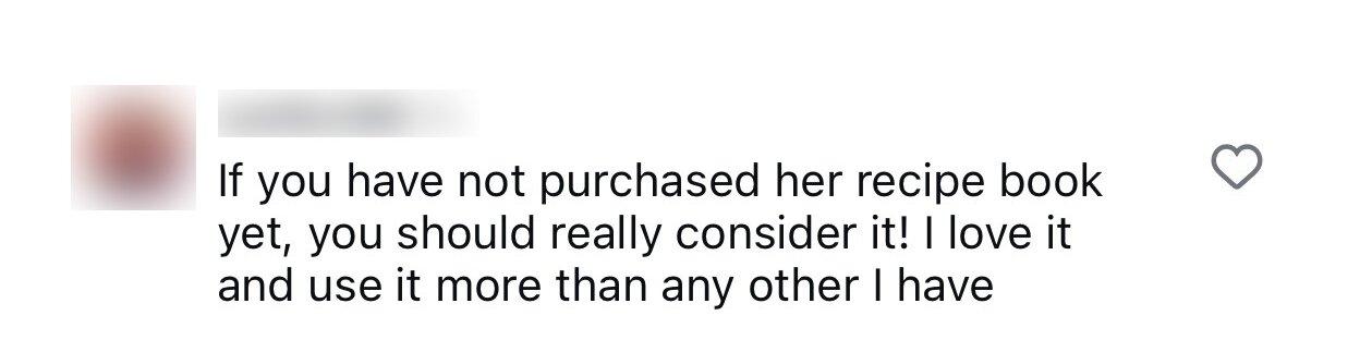 Customer review of Milkmaid Farm cookbooks