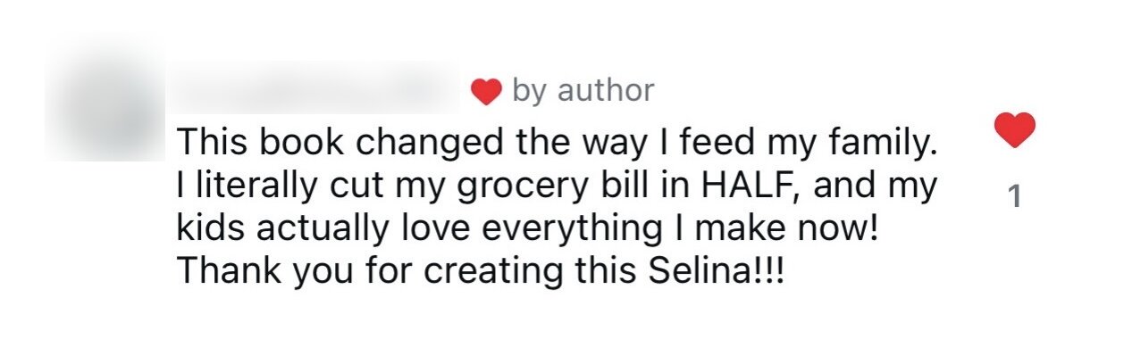 Customer review of Milkmaid Farm cookbooks