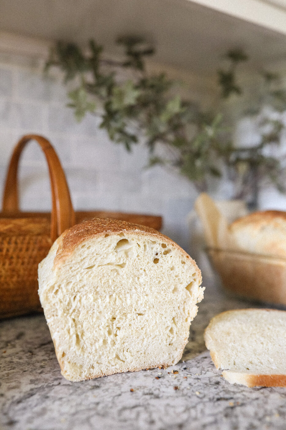 Sourdough sandwich bread