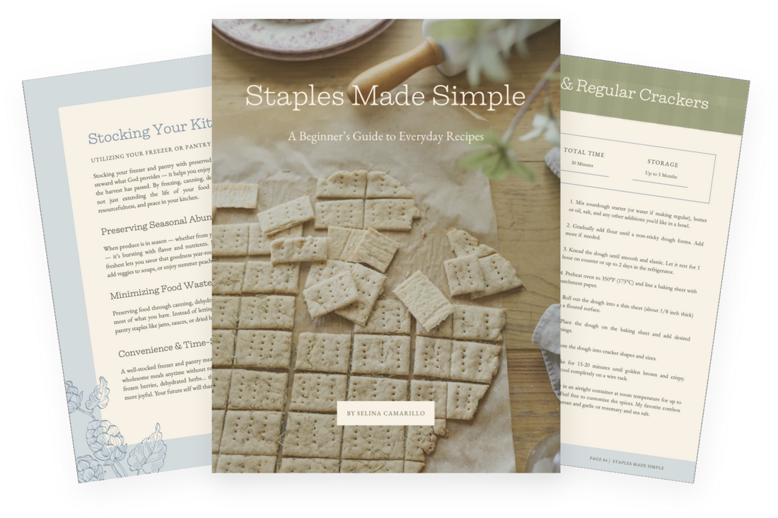 Staples Made Simple recipe guide