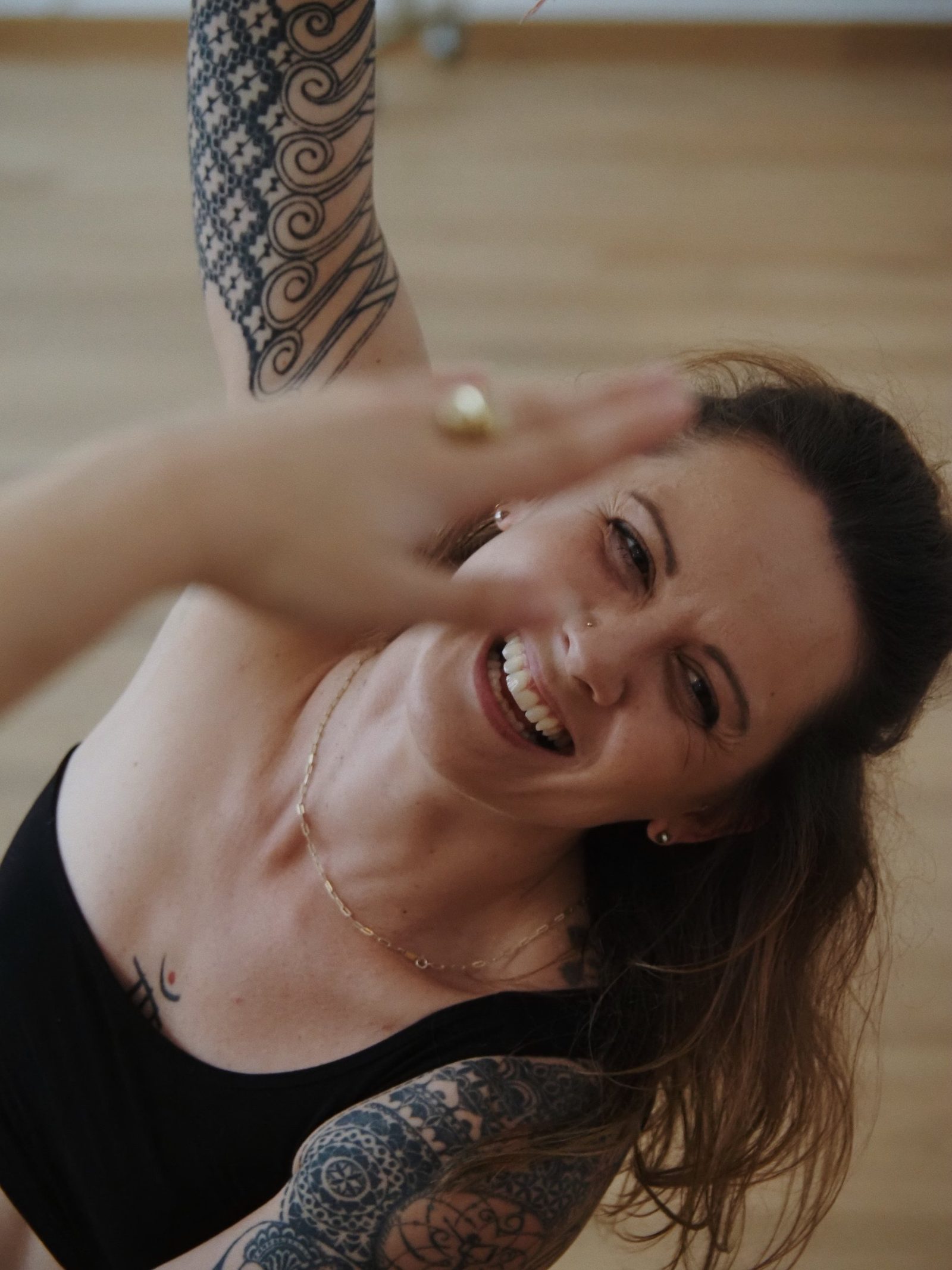 Alexia laughing