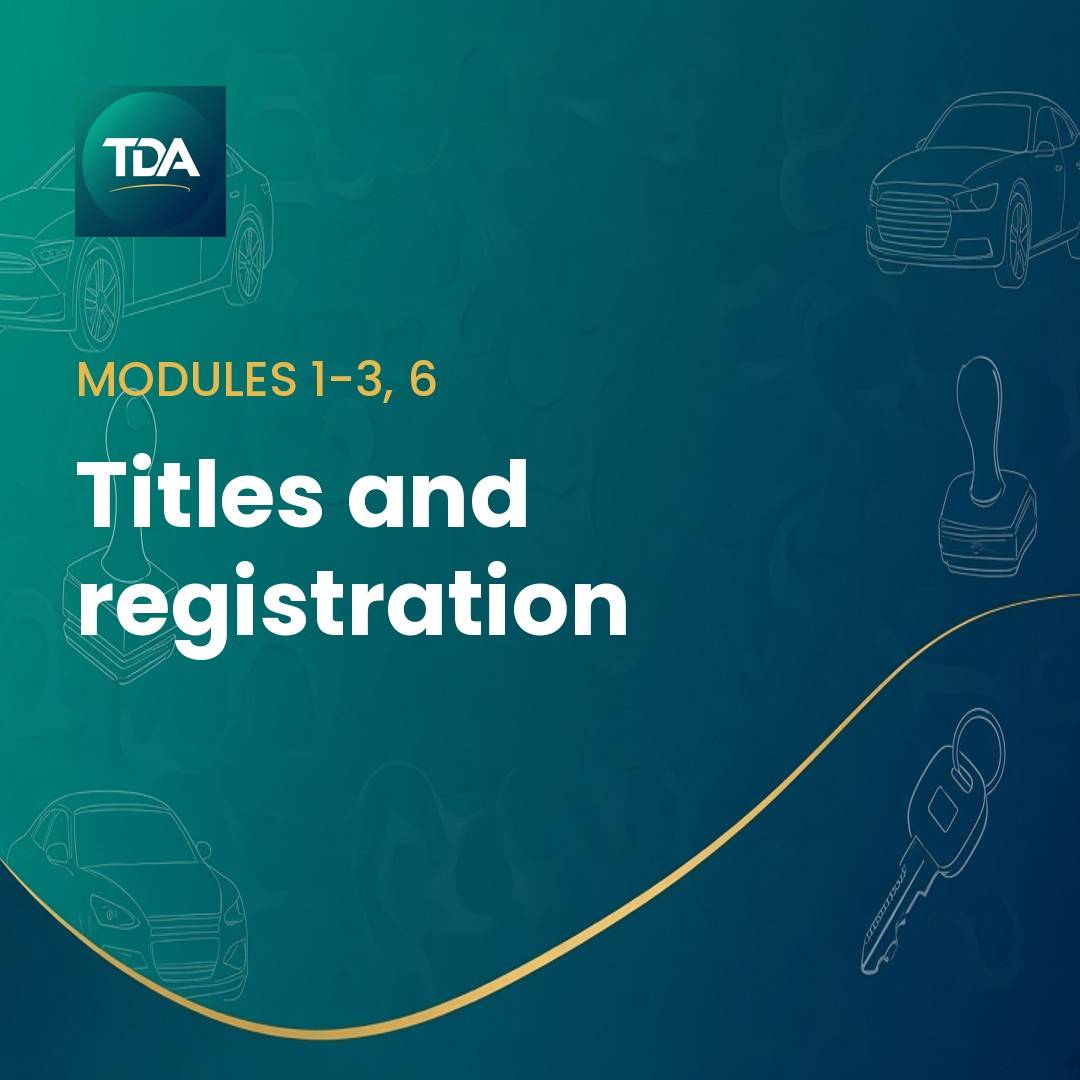 Titles and registration