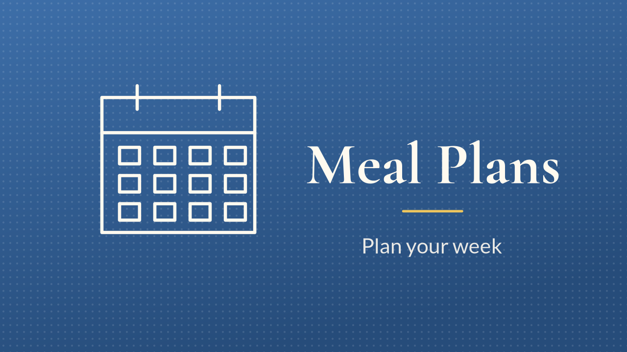 Meal Plans