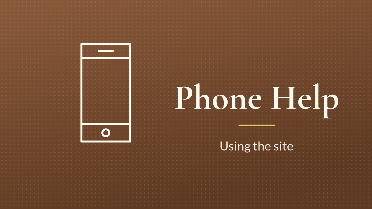 Phone Help